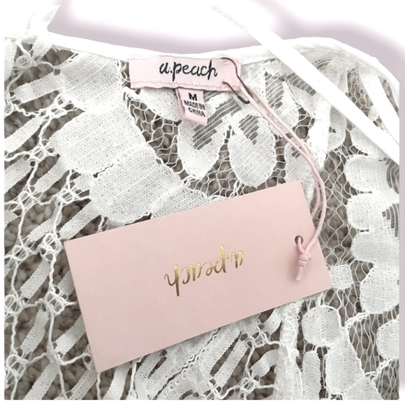 White Lace Top by a.peach - Picture 3 of 4